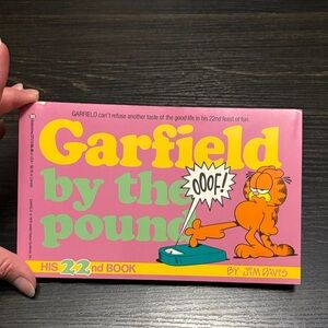 Garfield by the Pound Book - Pink Cover